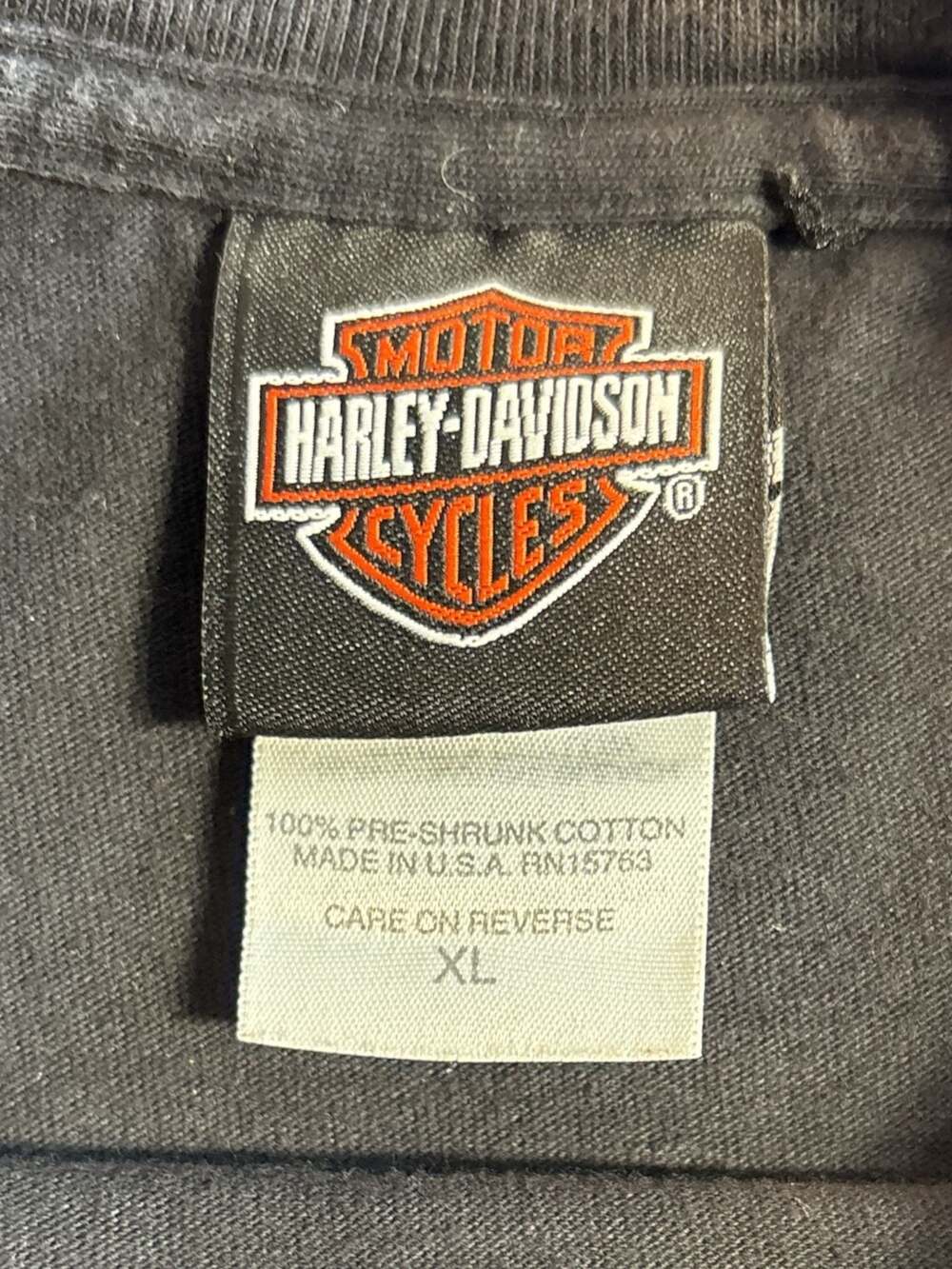 Vintage Harley-Davidson Voodoo New Orleans French Quarter Graphic T-Shirt XL - Picture 3 of 4
